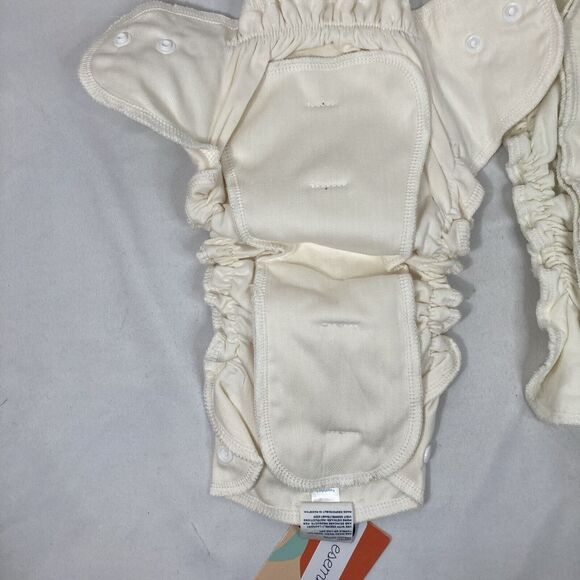 Esembly Organic Cotton Cloth Diapering Inner & Outer Sz 1  4pk Outer 3pk Inner - Picture 2 of 15